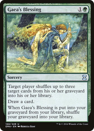 0168 Gaea's Blessing U Eternal Masters
