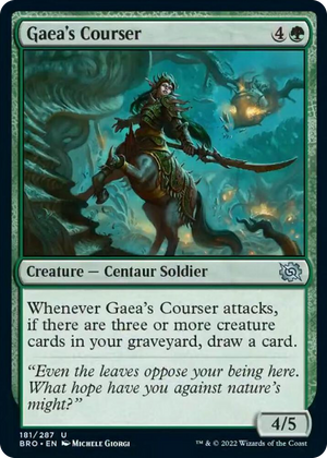 0181 Gaea's Courser U The Brothers' War