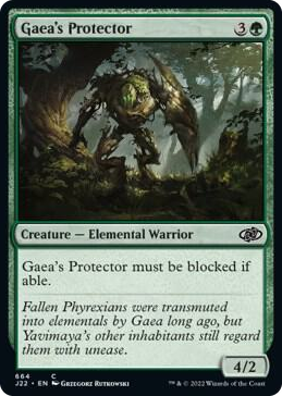 0664 Gaea's Protector C Jumpstart 2022