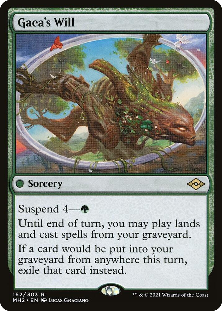 0162 Gaea's Will R Modern Horizons 2