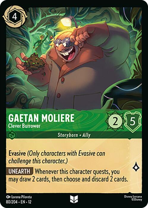 0080 Gaetan Moliere - Clever Burrower Uncommon Wilds Unknown