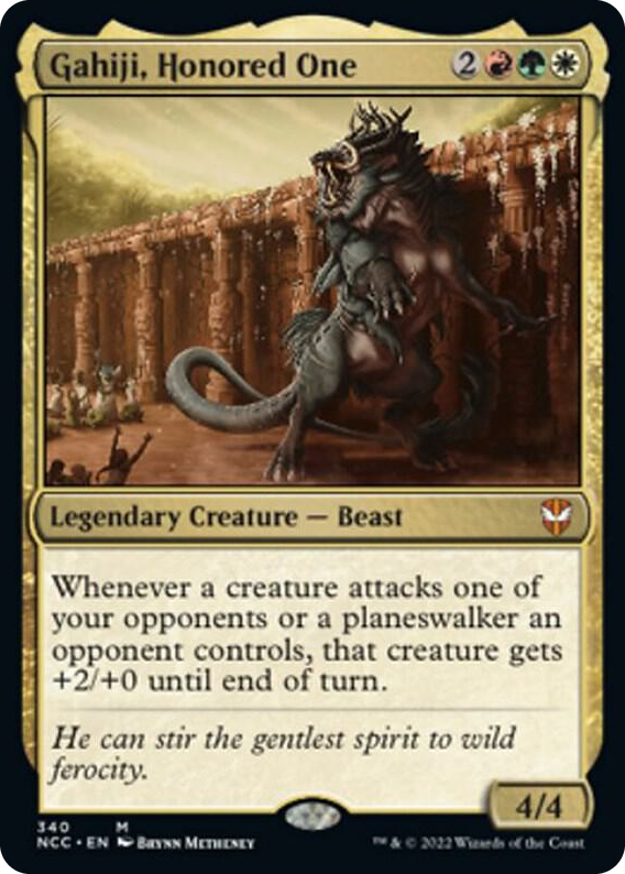 0340 Gahiji, Honored One M Commander: Streets of New Capenna