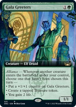 0431 Gala Greeters (Extended Art) R Streets of New Capenna