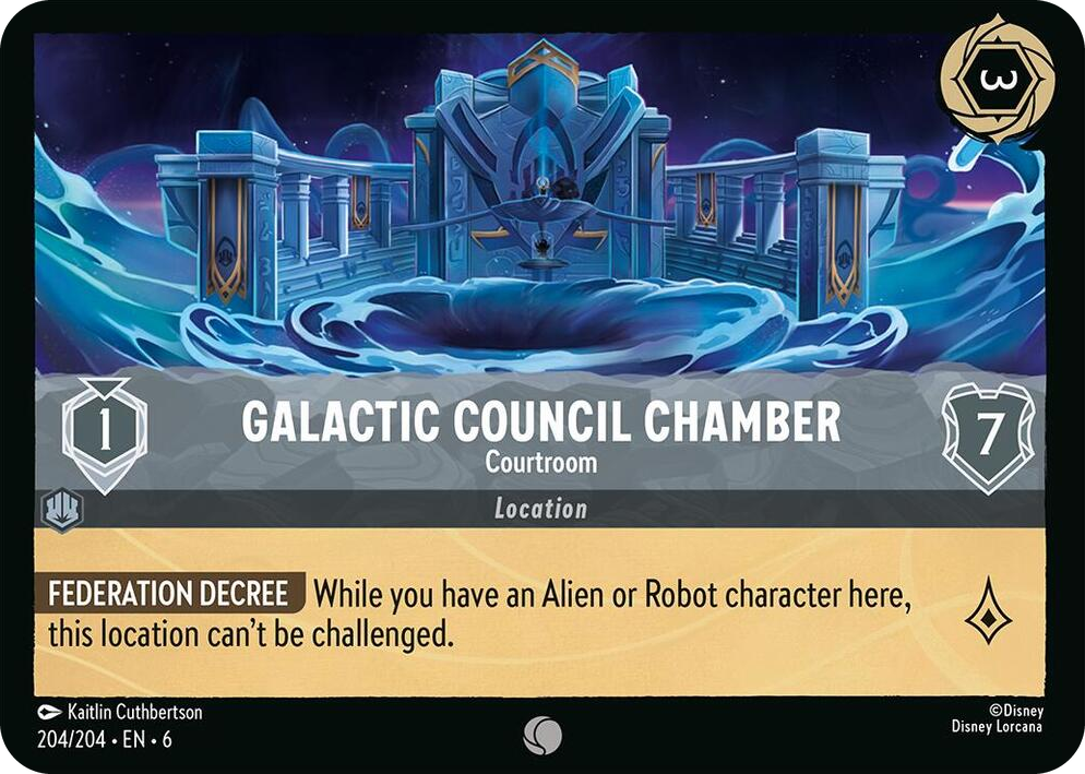 0204 Galactic Council Chamber - Courtroom Common Azurite Sea