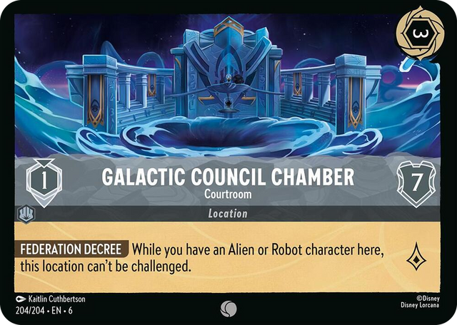 0204 Galactic Council Chamber - Courtroom Common Azurite Sea