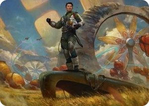 0021 Galactic Wayfarer Art Card S Art Series: Edge of Eternities