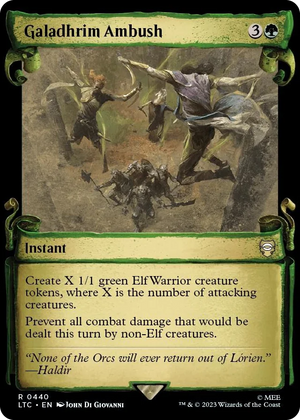 0440 Galadhrim Ambush (Showcase Scrolls) R Commander: The Lord of the Rings: Tales of Middle-earth