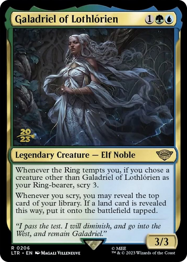 0206 Galadriel of Lothlorien R Prerelease Cards