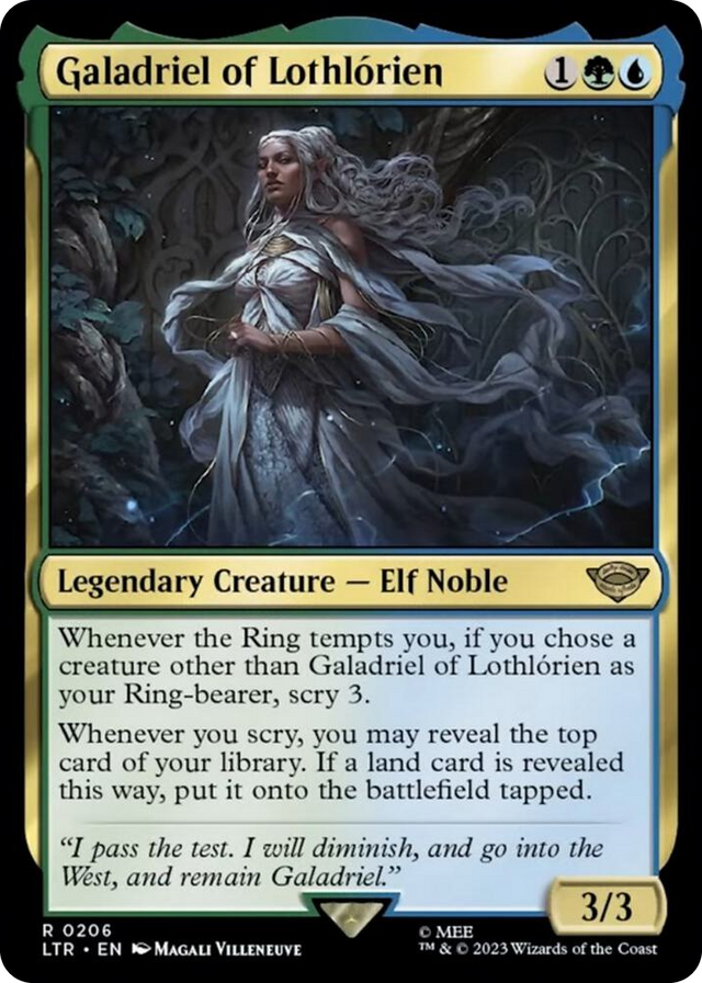0206 Galadriel of Lothlorien R Universes Beyond: The Lord of the Rings: Tales of Middle-earth