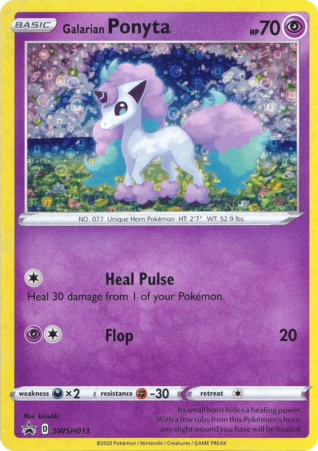 0013 Galarian Ponyta - SWSH013 (General Mills Promo) Promo Miscellaneous Cards & Products