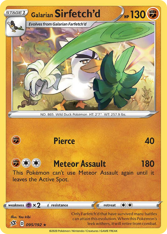 0095 Galarian Sirfetch'd Rare Deck Exclusives