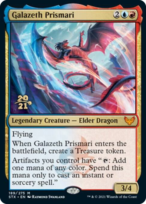 Galazeth Prismari #189 M - Prerelease Cards Pokemon card