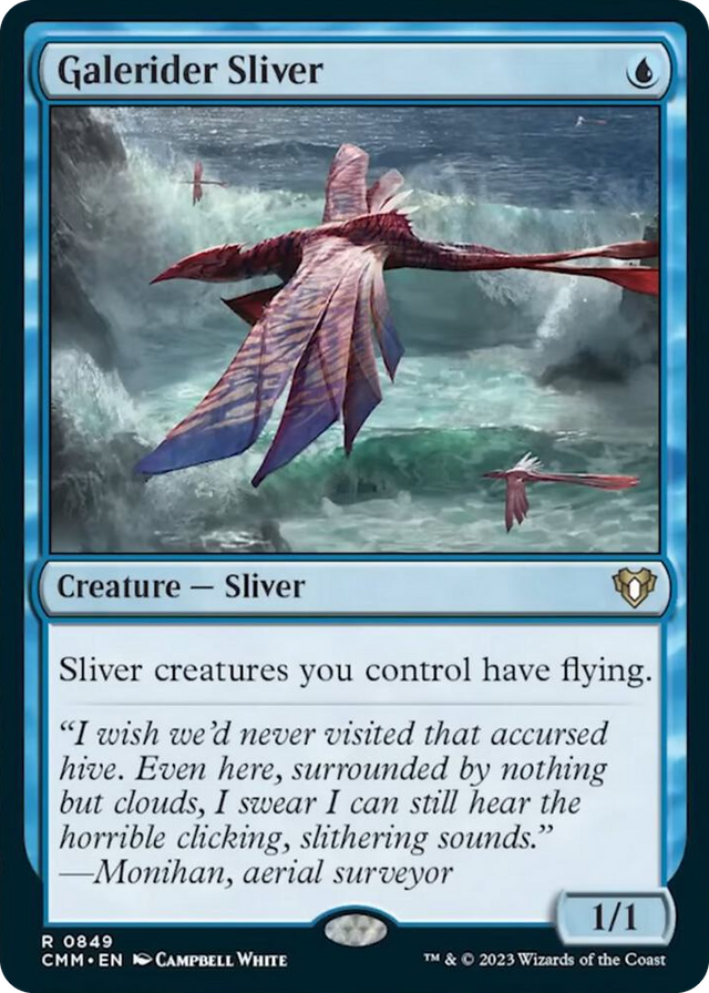 0849 Galerider Sliver R Commander Masters