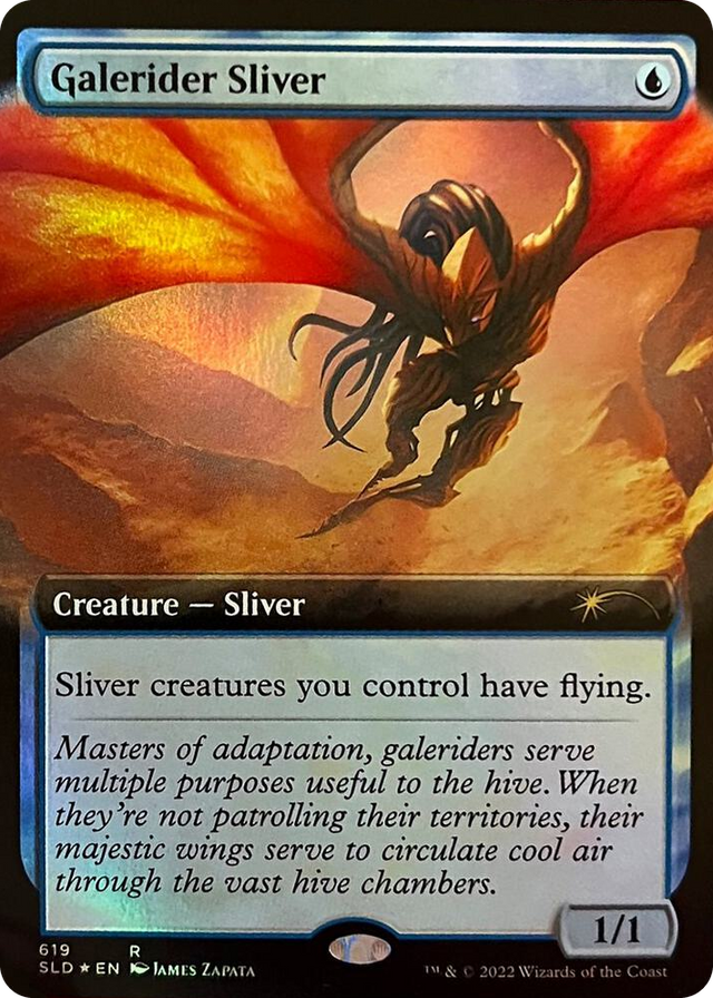 0619 Galerider Sliver (Extended Art) R Secret Lair Drop Series