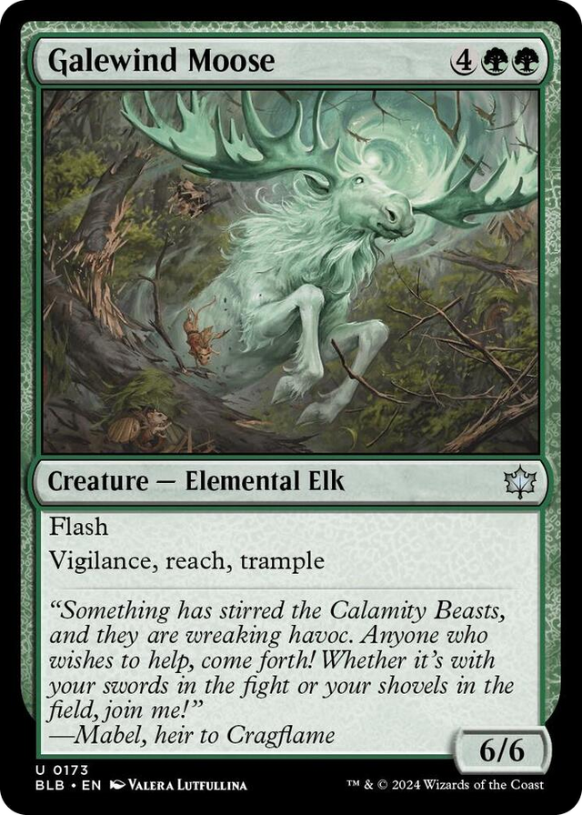 0173 Galewind Moose U Bloomburrow