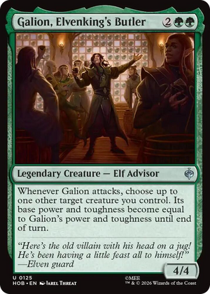 0125 Galion, Elvenking's Butler U The Hobbit