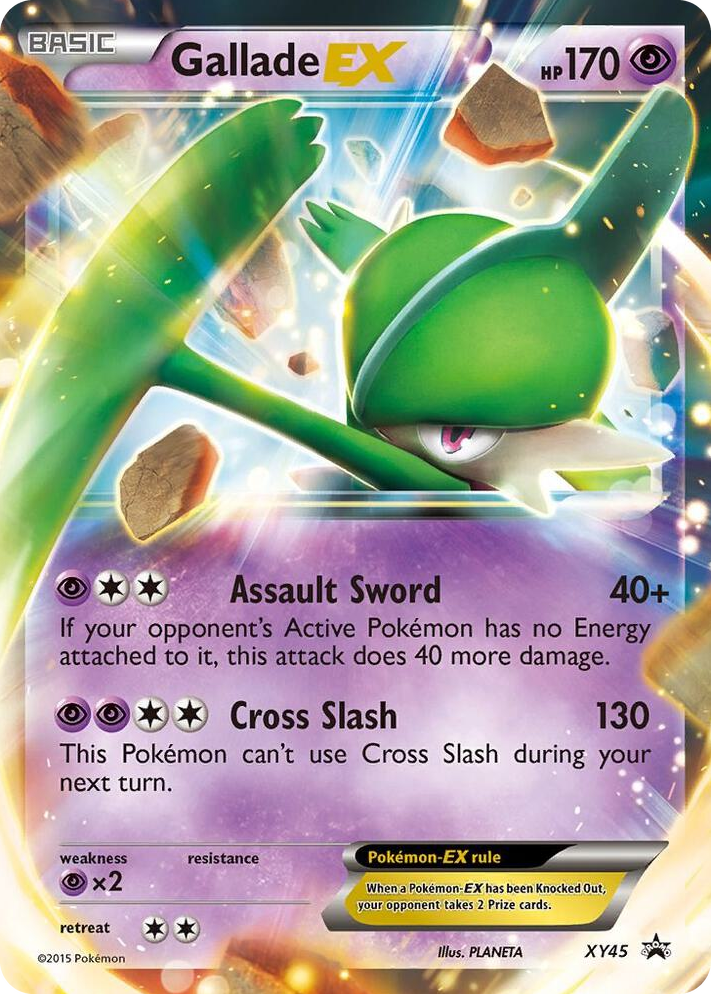 XY045 Gallade EX - XY45 Promo XY Promos