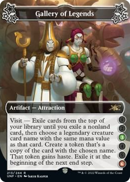 0213 Gallery of Legends (3-6) R Unfinity