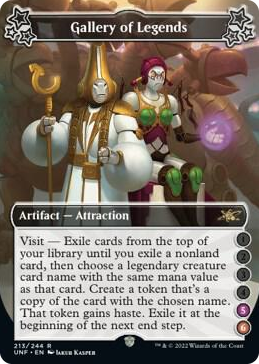 0213 Gallery of Legends (5-6) R Unfinity