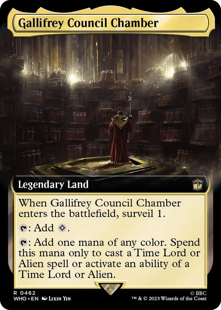 0462 Gallifrey Council Chamber (Extended Art) R Universes Beyond: Doctor Who