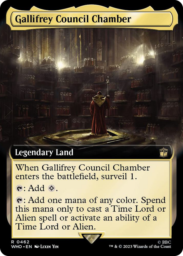 0462 Gallifrey Council Chamber (Extended Art) R Universes Beyond: Doctor Who