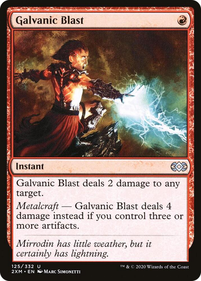 0125 Galvanic Blast U Double Masters