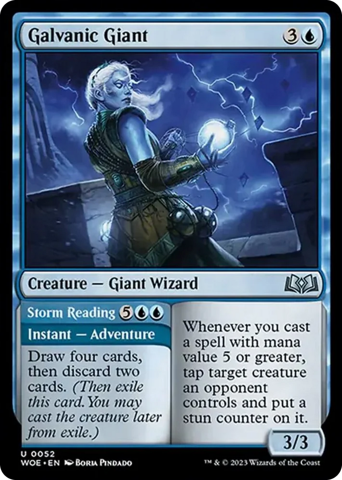 0052 Galvanic Giant U Wilds of Eldraine