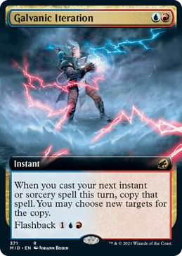 0371 Galvanic Iteration (Extended Art) R Innistrad: Midnight Hunt