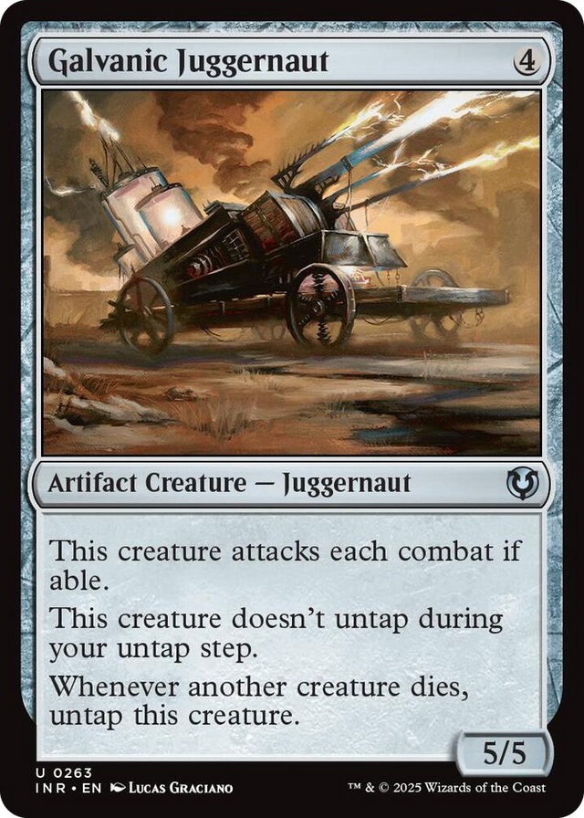 0263 Galvanic Juggernaut U Innistrad Remastered