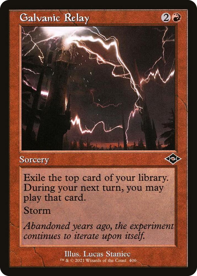 0406 Galvanic Relay (Retro Frame) C Modern Horizons 2