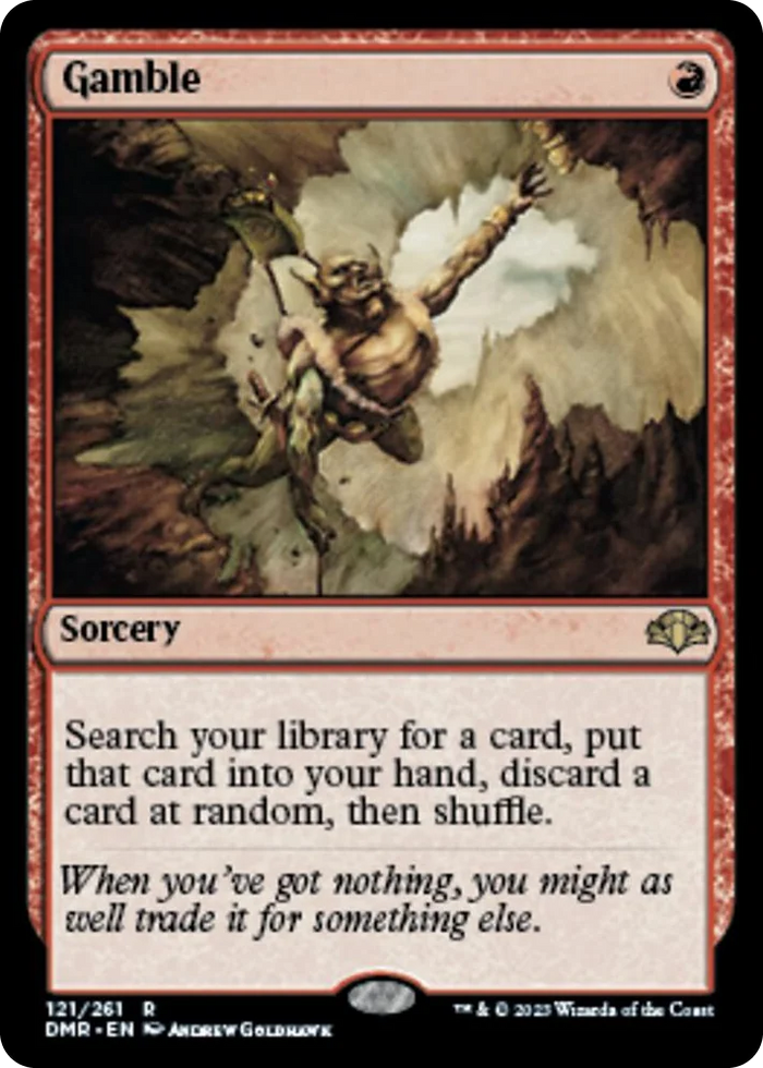 0121 Gamble R Dominaria Remastered