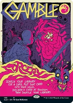 0188 Gamble R Secret Lair Drop Series