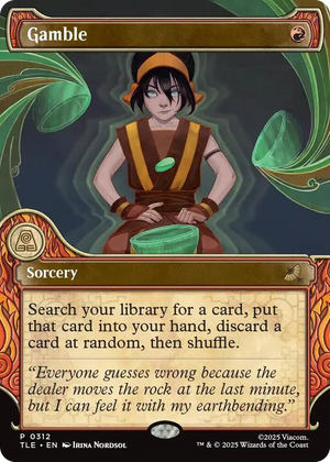 0312 Gamble (Showcase) P The Last Airbender: Eternal-Legal