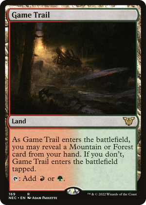 0169 Game Trail R Commander: Kamigawa: Neon Dynasty