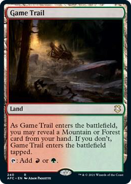0240 Game Trail R Commander: Adventures in the Forgotten Realms