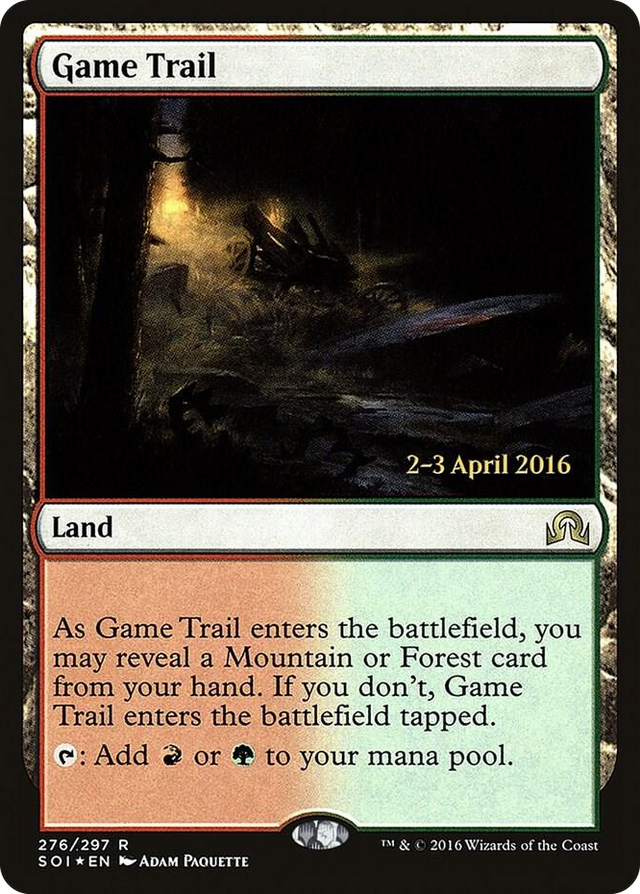 0276 Game Trail R Prerelease Cards