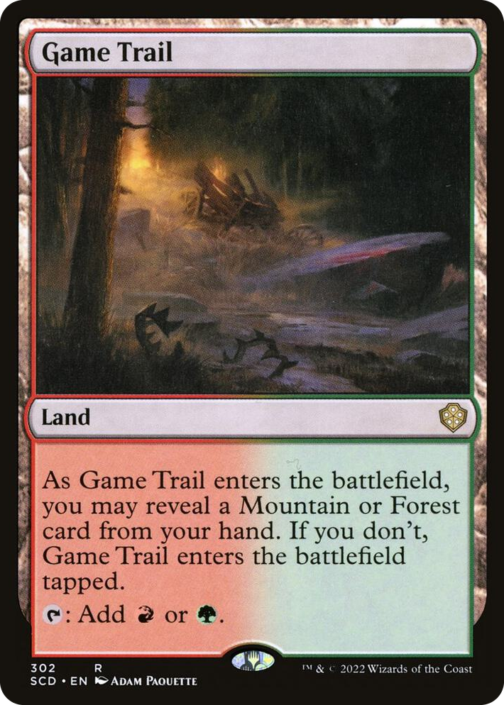 0302 Game Trail R Starter Commander Decks