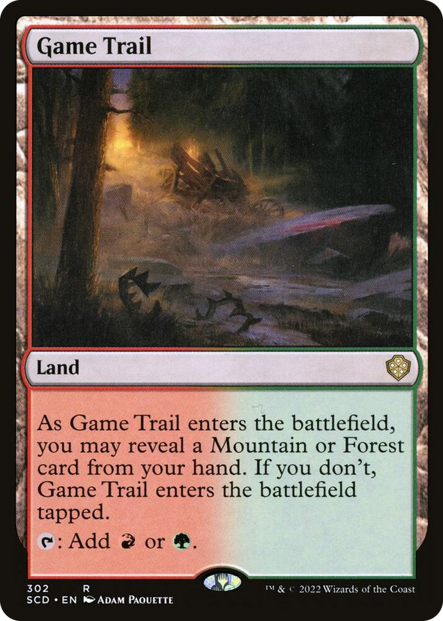 0302 Game Trail R Starter Commander Decks