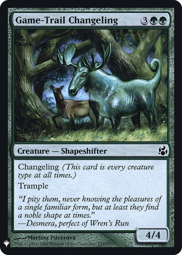 0123 Game-Trail Changeling C The List Reprints