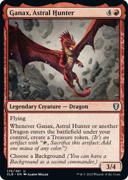 0176 Ganax, Astral Hunter U Commander Legends: Battle for Baldur's Gate