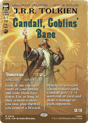 0242 Gandalf, Goblins' Bane (Borderless) M The Hobbit