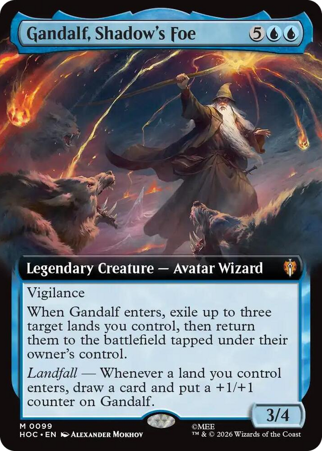 0099 Gandalf, Shadow's Foe (Extended Art) M The Hobbit: Eternal-Legal