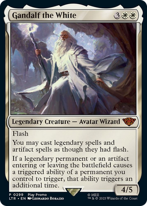 0299 Gandalf the White P Pro Tour Promos