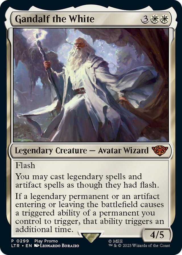 0299 Gandalf the White P Pro Tour Promos