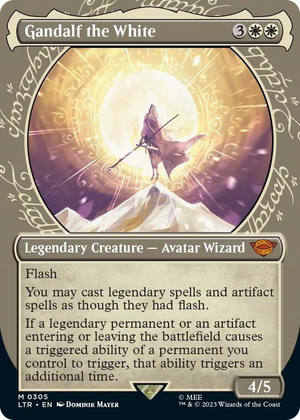 0305 Gandalf the White (Showcase) M Universes Beyond: The Lord of the Rings: Tales of Middle-earth