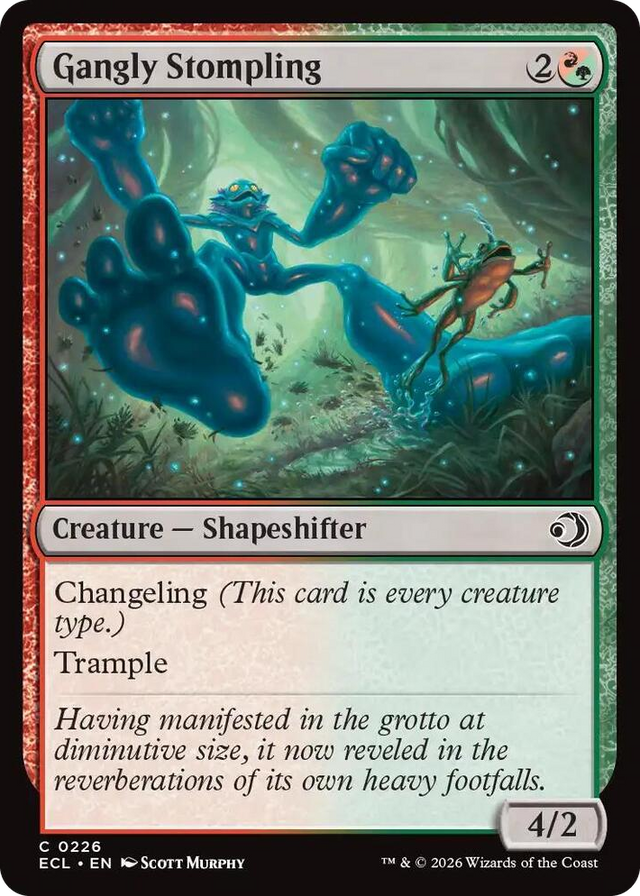 0226 Gangly Stompling C Lorwyn Eclipsed