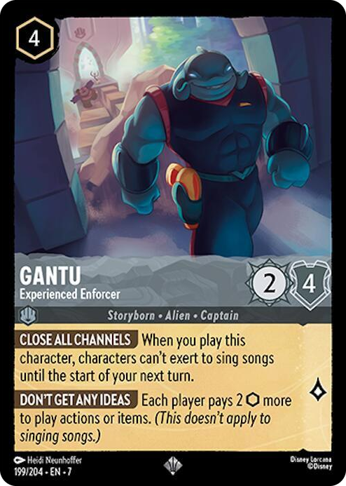 0199 Gantu - Experienced Enforcer Super Rare Archazia's Island