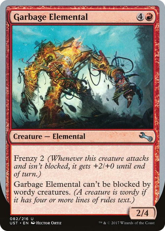 0082 Garbage Elemental (A) U Unstable