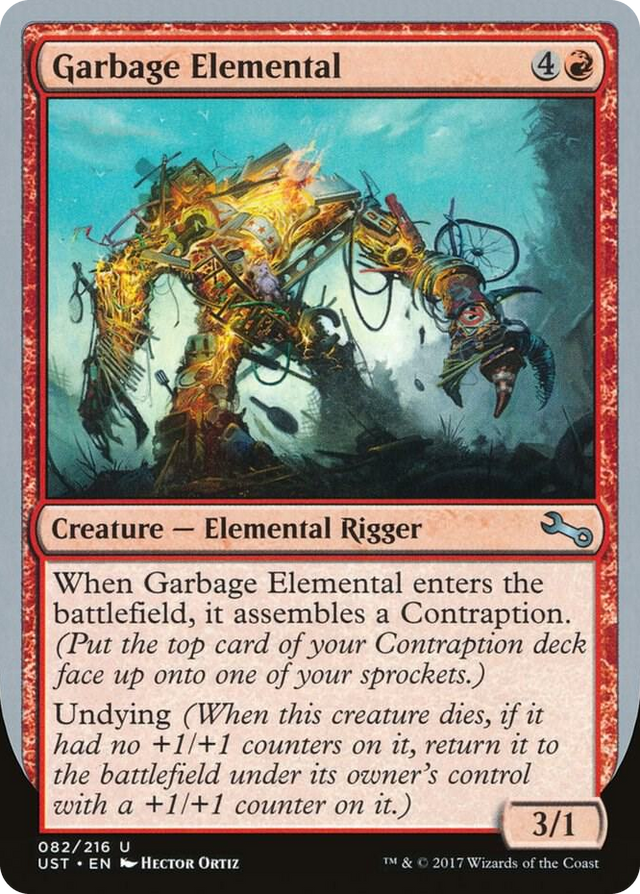 0082 Garbage Elemental (B) U Unstable