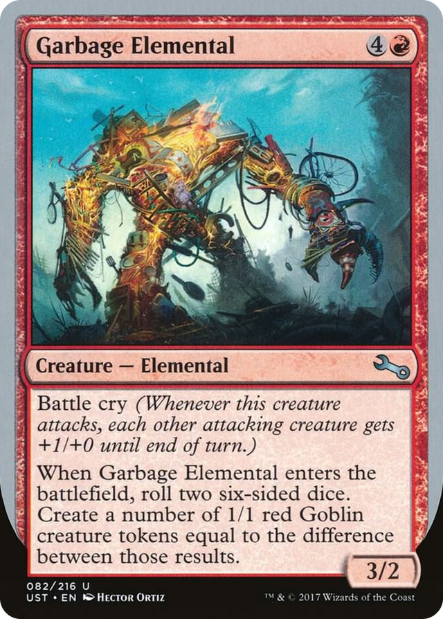 0082 Garbage Elemental (C) U Unstable